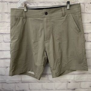 Kuhl 10 In Shift Amphibia Short Men’s Size 36 Beige Style‎ 5129 Fish Hike